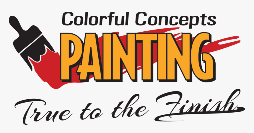 Colorful Concepts Painting & Custom Finishing - Calligraphy, HD Png Download, Free Download