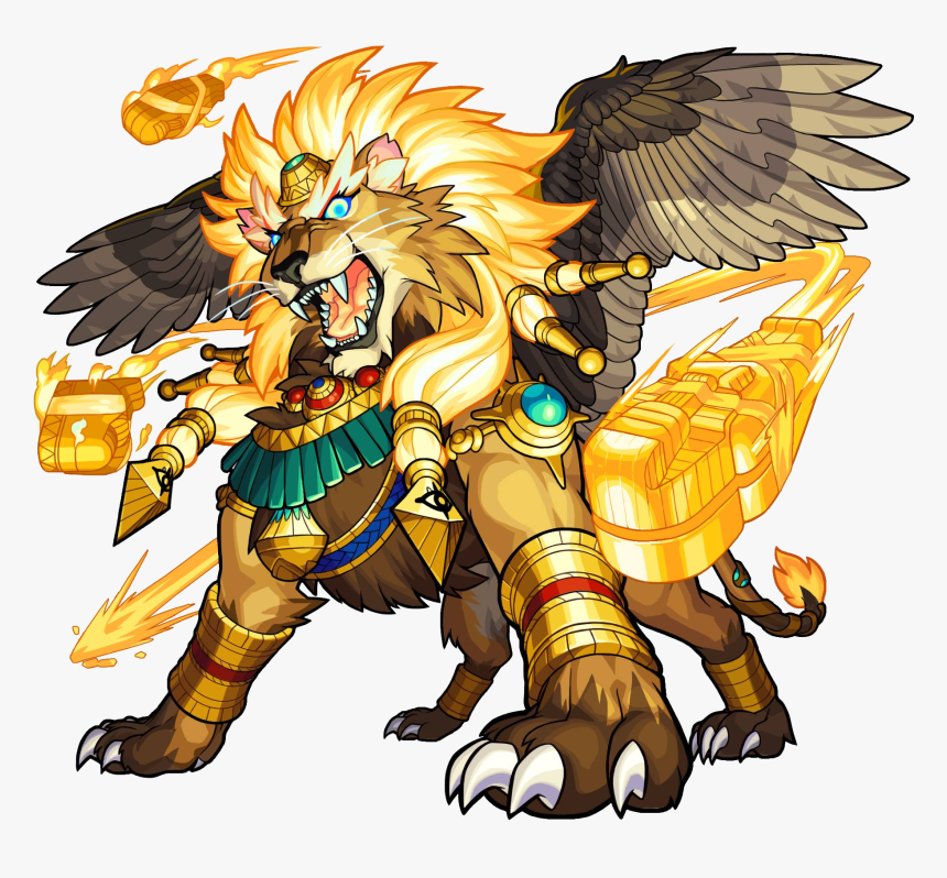 Monster Strike Wiki Sphinx Monster Hd Png Download Kindpng