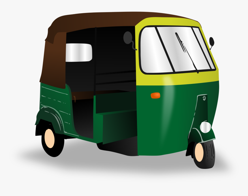 Auto Rickshaw Vector Png, Transparent Png, Free Download