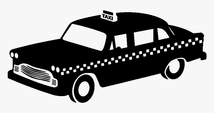 Taxi Manganese Bronze Holdings Drawing Silhouette, HD Png Download, Free Download