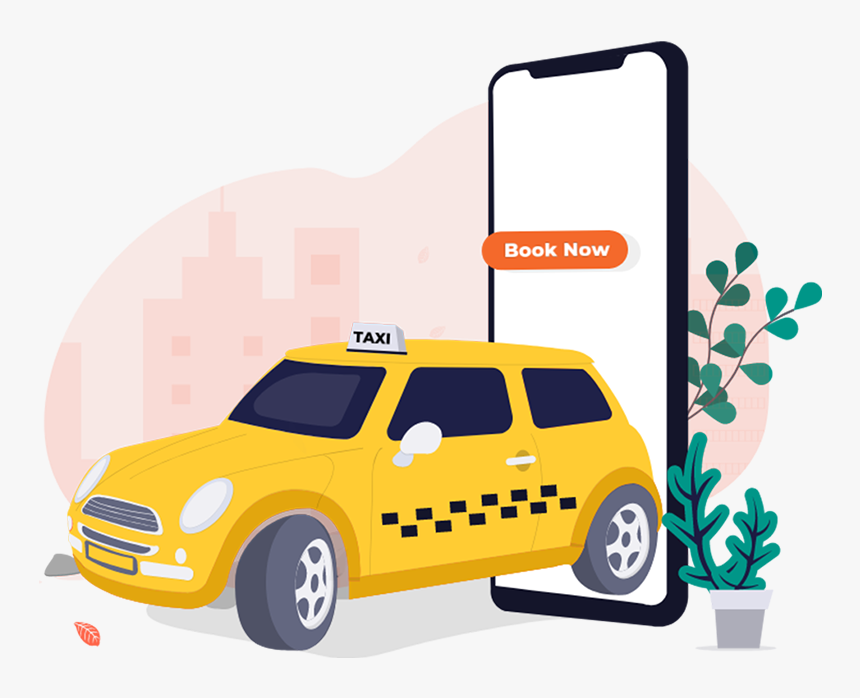 Main Banner - Taxi Booking App Development, HD Png Download, Free Download