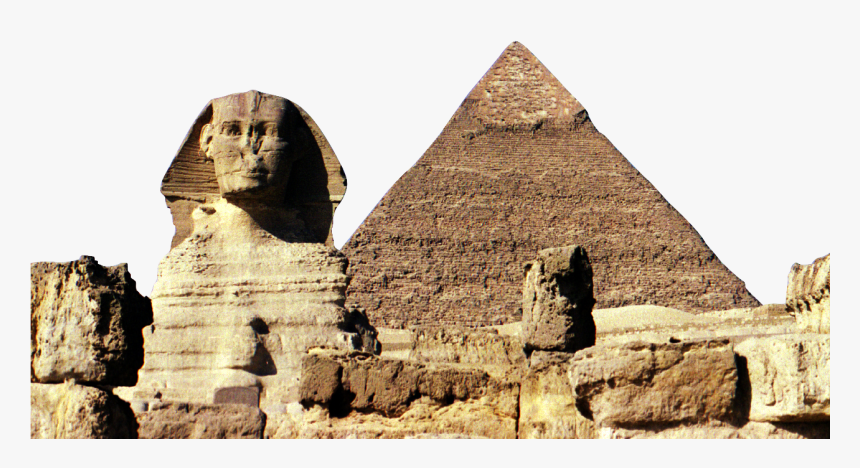 Of Djoser Great Sphinx Giza Egyptian Pyramids - Pyramid Of Khafre, HD Png Download, Free Download