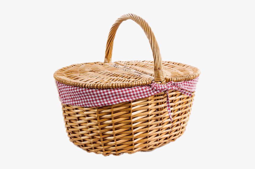 Picnic Basket - Wicker Picnic Basket Kmart, HD Png Download, Free Download