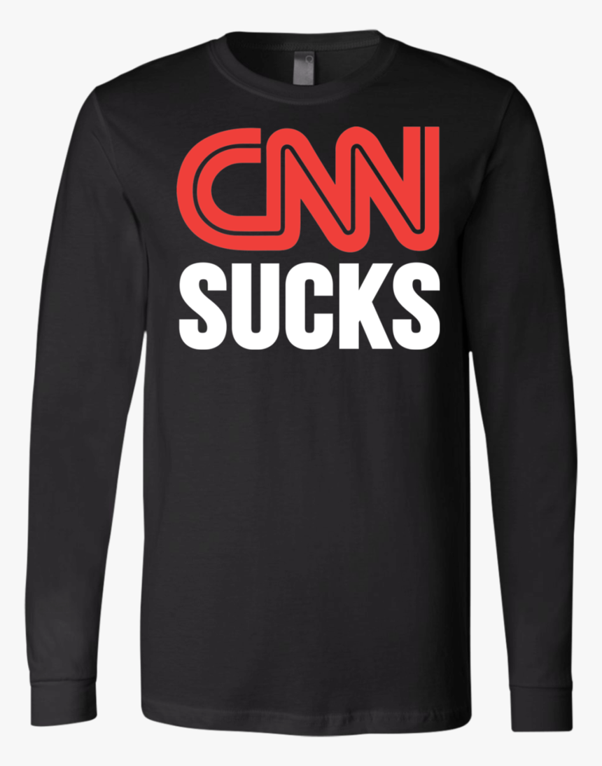 Cnn Sucks Men"s Jersey Ls T-shirt - Cnn, HD Png Download, Free Download