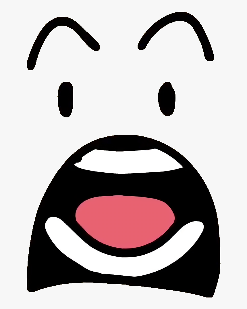 Shocked Bfdi , Png Download - Shocked Face Png, Transparent Png, Free Download