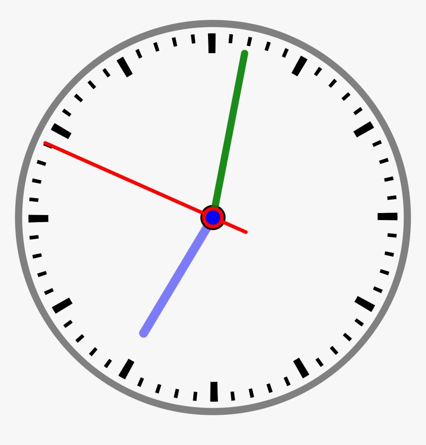 Timer Clock Computer Icons Clip Art - Clock Real Time Gif, HD Png Download, Free Download