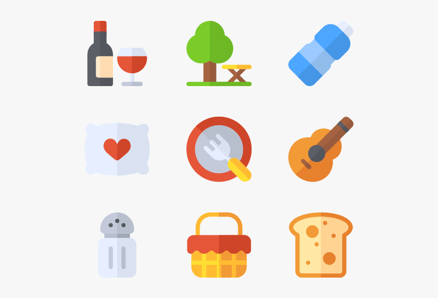 Clip Art Pic Nic Png - Picnic Icons Png, Transparent Png, Free Download