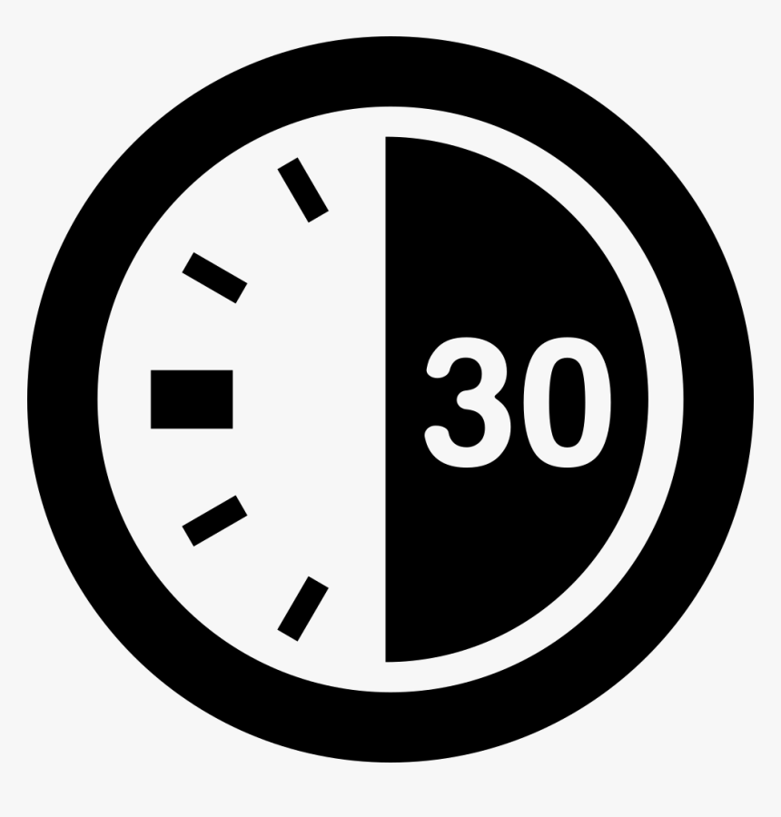 30 Seconds On A Timer - 30 Second, HD Png Download, Free Download