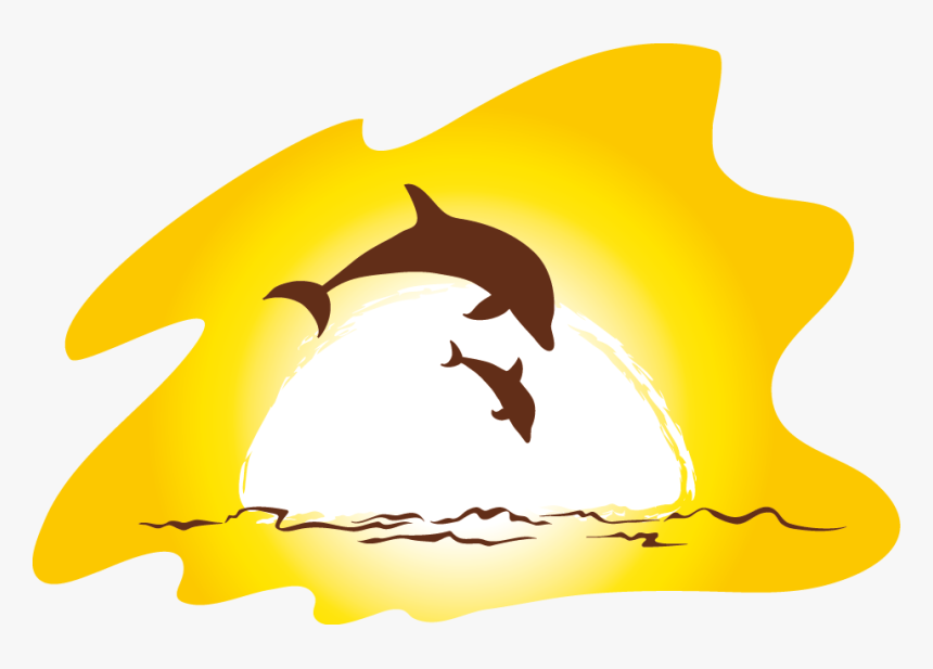 Dolphin Clipart Beach - Clip Art, HD Png Download, Free Download