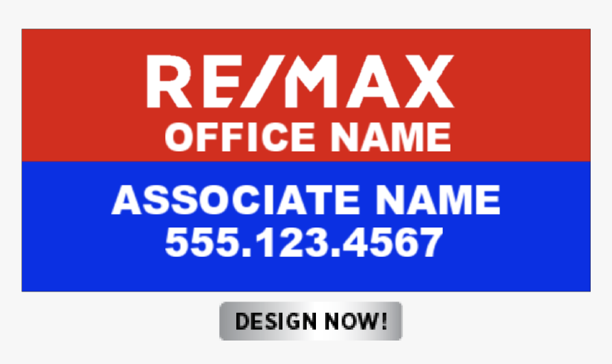 Remaxredbluebanner - Graphic Design, HD Png Download, Free Download