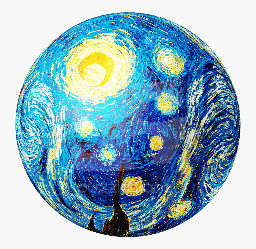 Starry Night In Bethlehem - Starry Night Van Gogh Png, Transparent Png, Free Download
