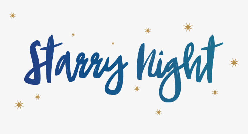 Winter Night Png - Starry Starry Night Png, Transparent Png, Free Download