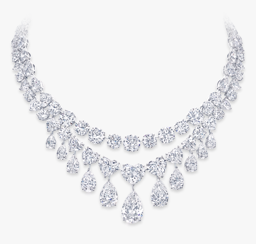 Diamond Jewellery Necklace Png, Transparent Png, Free Download