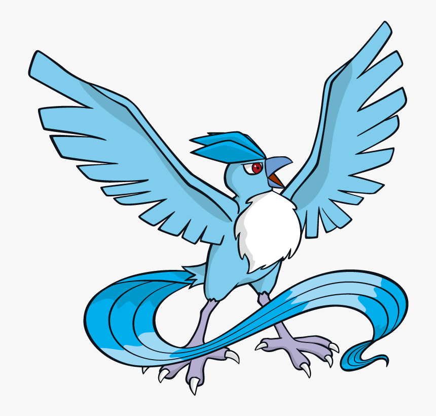 Articuno Pokemon Character Vector Art - Articuno Dream World, HD Png Download, Free Download