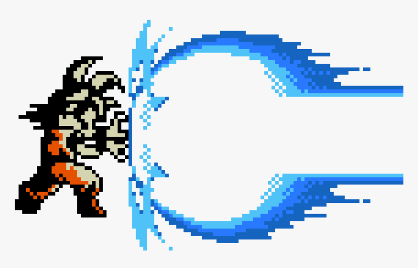 Kamehameha 8 Bit Clipart , Png Download - Dragon Ball Z Sangoku Kamehameha, Transparent Png, Free Download