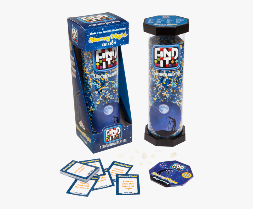 Find It Starry Night - Box, HD Png Download, Free Download