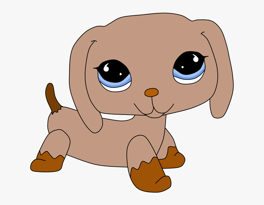 Dachshund Clipart Animated - Lps Dachshund Drawings, HD Png Download, Free Download