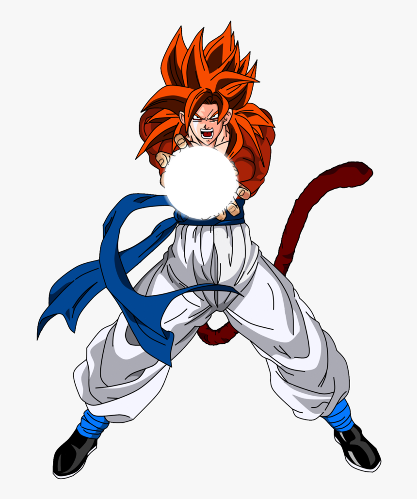 Gogeta Ssj4 Kamehameha Png , Png Download - Character Dragon Ball Z Budokai Tenkaichi 3, Transparent Png, Free Download