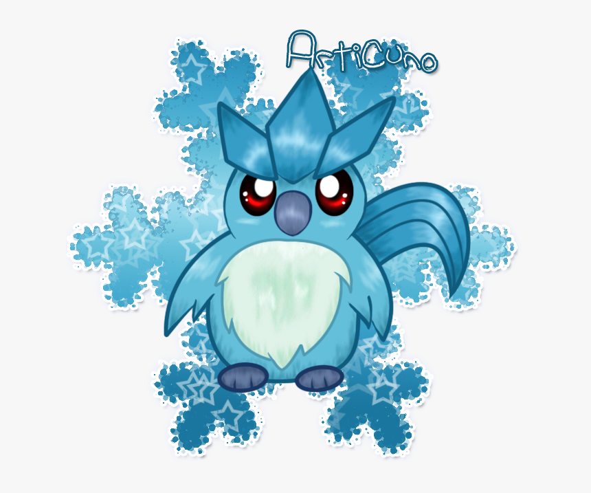 Pokemon Articuno Chibi , Png Download - Baby Articuno, Transparent Png, Free Download