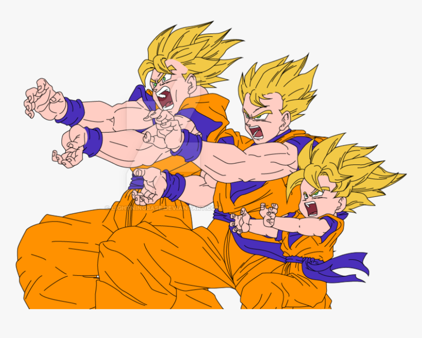 Family Kamehameha Wallpaper › Picserio - Goku Family Kamehameha Png, Transparent Png, Free Download