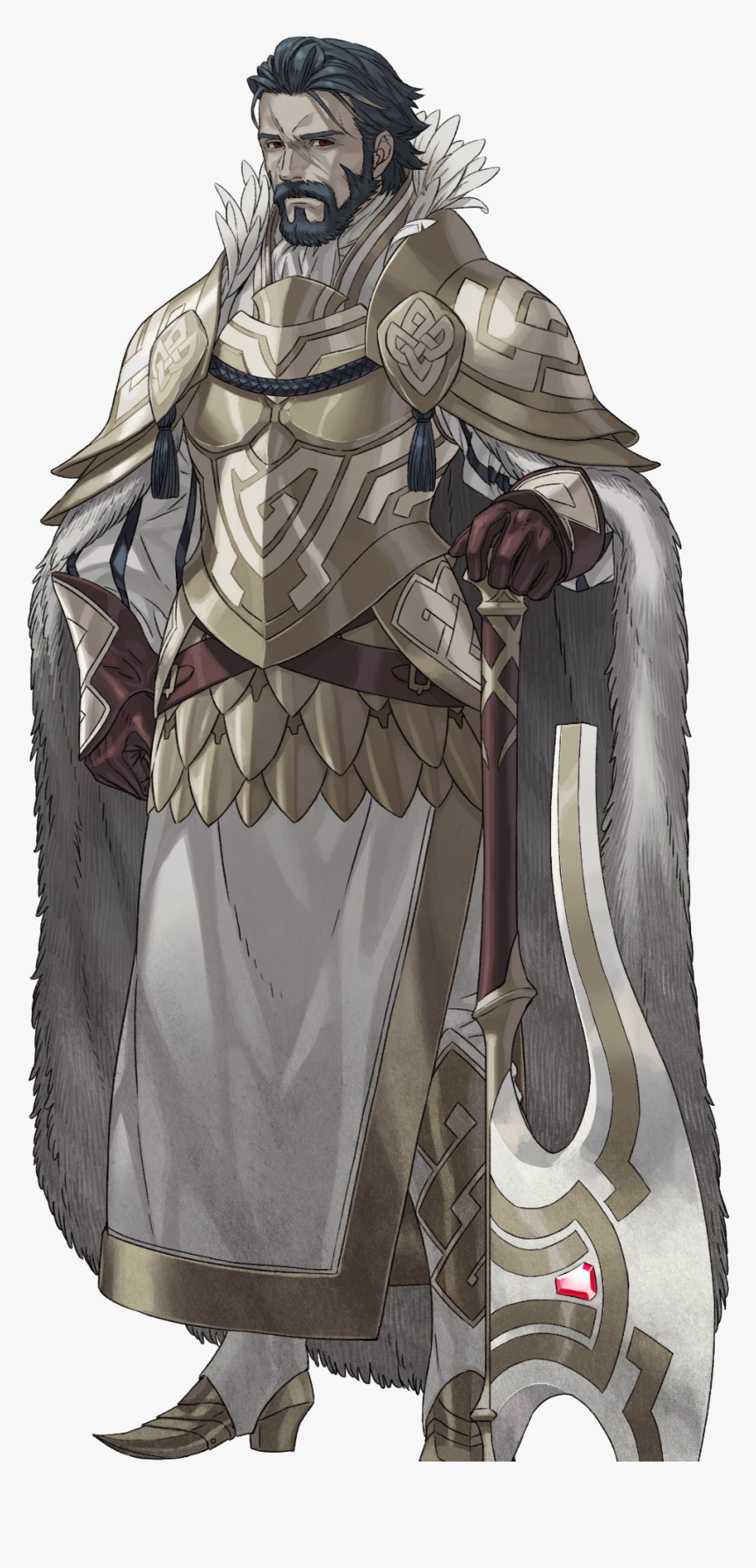 Gustav Exsanguinator Face - Fire Emblem Heroes Gustav, HD Png Download, Free Download