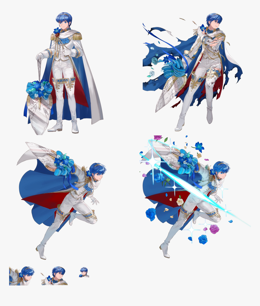 Click For Full Sized Image Marth - Marth Groom Fire Emblem, HD Png Download, Free Download
