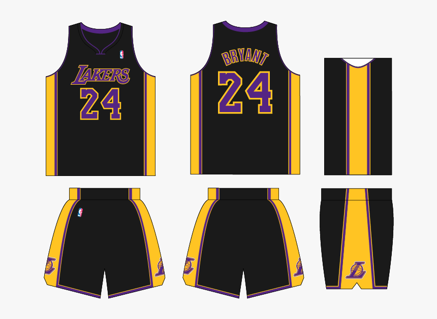Lakers Basketball Jersey Design, HD Png Download, Free Download