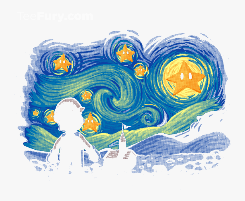 Super Starry Night, HD Png Download, Free Download