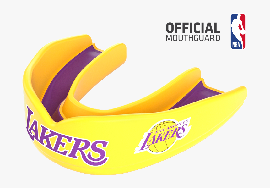 Los Angeles Lakers Nba Basketball Mouthguard - Boat, HD Png Download, Free Download