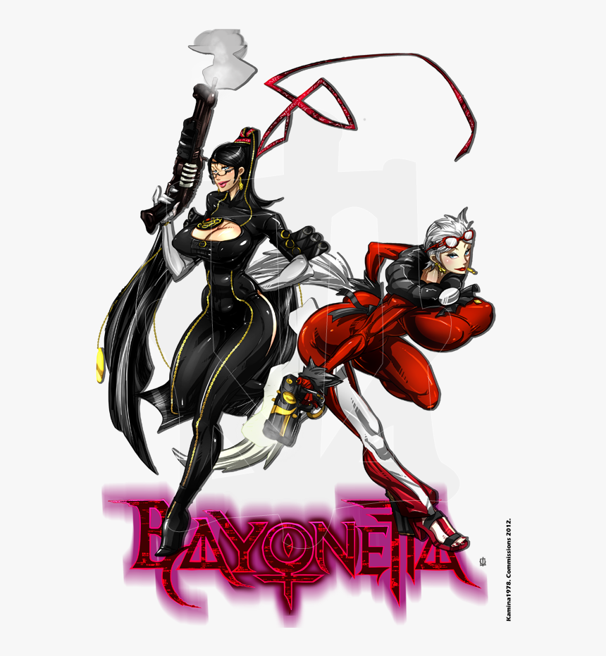 Bayonetta Metal Gear Solid - Cartoon, HD Png Download, Free Download