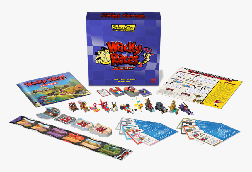 Wacky Races Board Game Cmon, HD Png Download, Free Download
