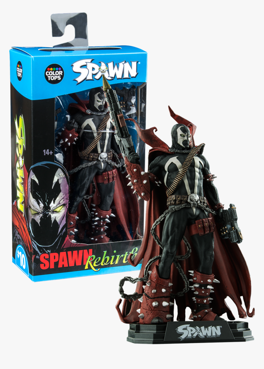 Zombie Spawn Action Figure Spawn Series 7 Grey By Unknown - Mcfarlane Toys Color Tops Spawn Rebirth Figure, HD Png Download, Free Download