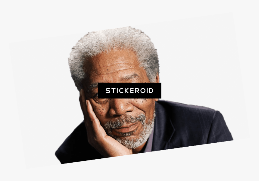Morgan Freeman Portrait , Png Download - Senior Citizen, Transparent Png, Free Download