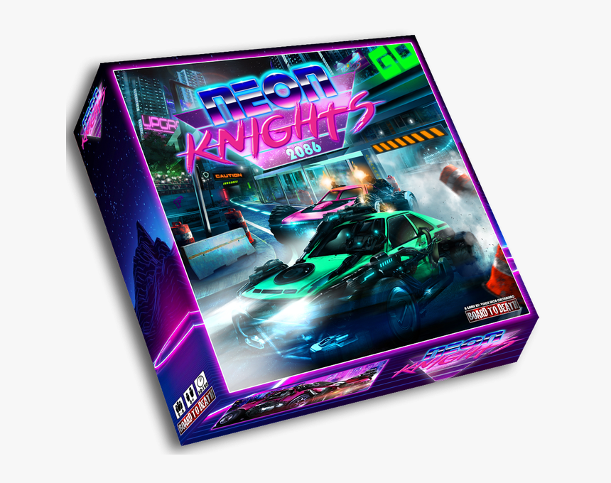 Neon Knights 2086 Board Game Review - Neon Knights Board Game, HD Png Download, Free Download