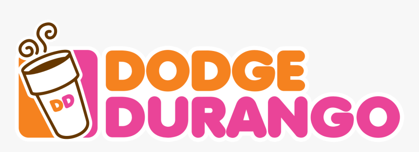 Dodge Durango Donuts Text Pink Font Logo - Graphic Design, HD Png Download, Free Download