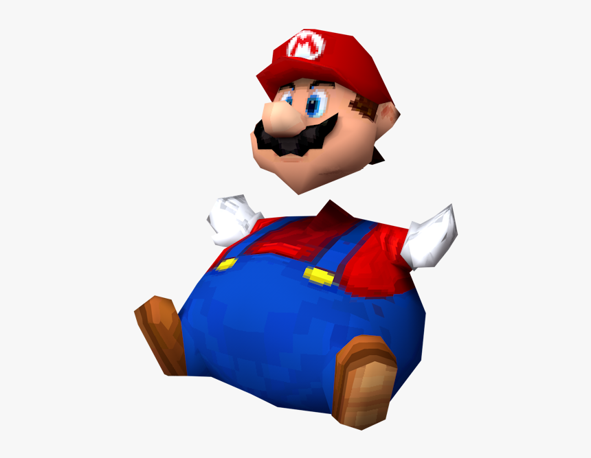 Download Zip Archive - Super Mario 64 Model, HD Png Download, Free Download