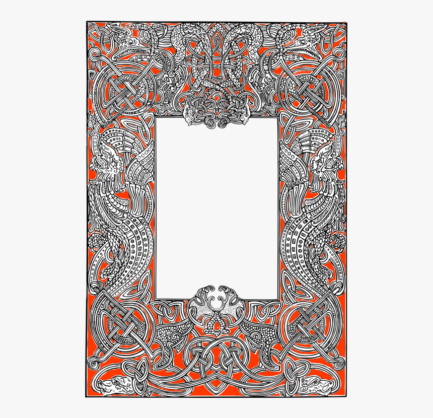 Picture Frame,visual Arts,paisley - Circle, HD Png Download, Free Download