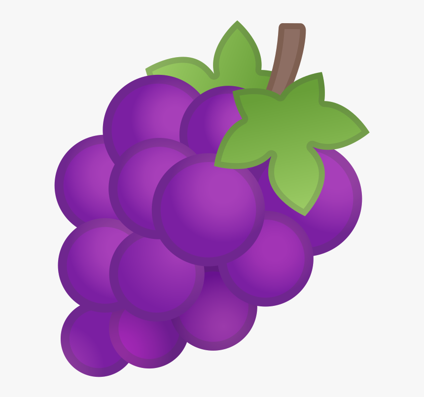 Grape Emoji, HD Png Download, Free Download