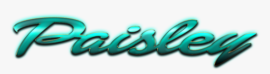 Paisley Name Logo Png - Graphic Design, Transparent Png, Free Download