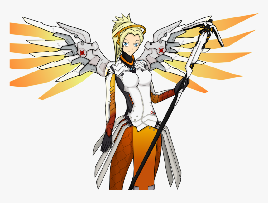 Mercy Transparent Png - Mercy Overwatch Transparent, Png Download, Free Download