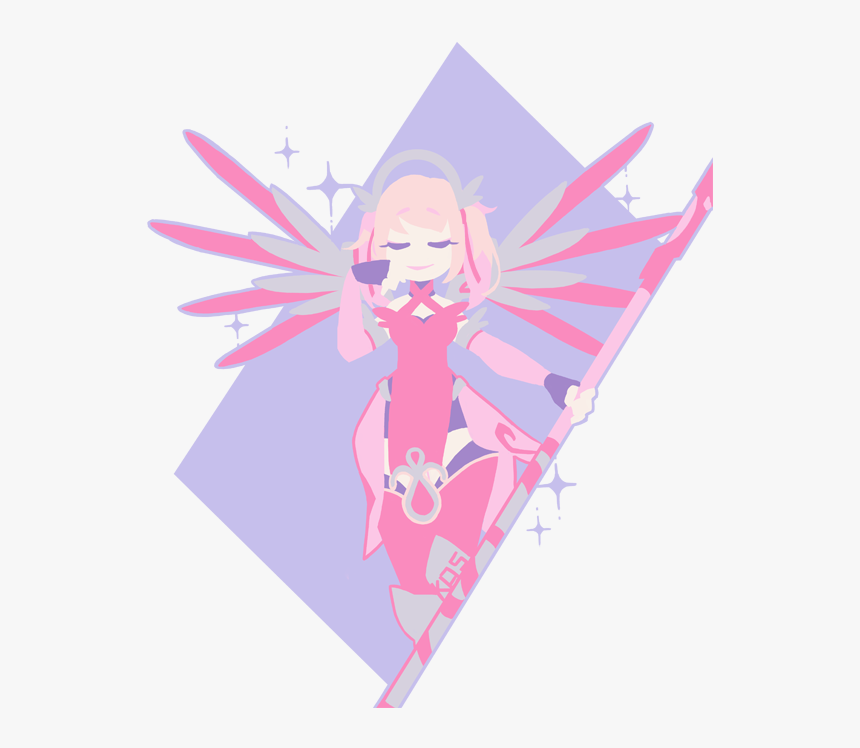 Pink Mercy Transparent, HD Png Download, Free Download