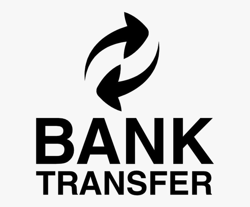 Wire Money Transfer Funds Logo Electronic Bank Clipart - Bank In Payment Icon, HD Png Download, Free Download