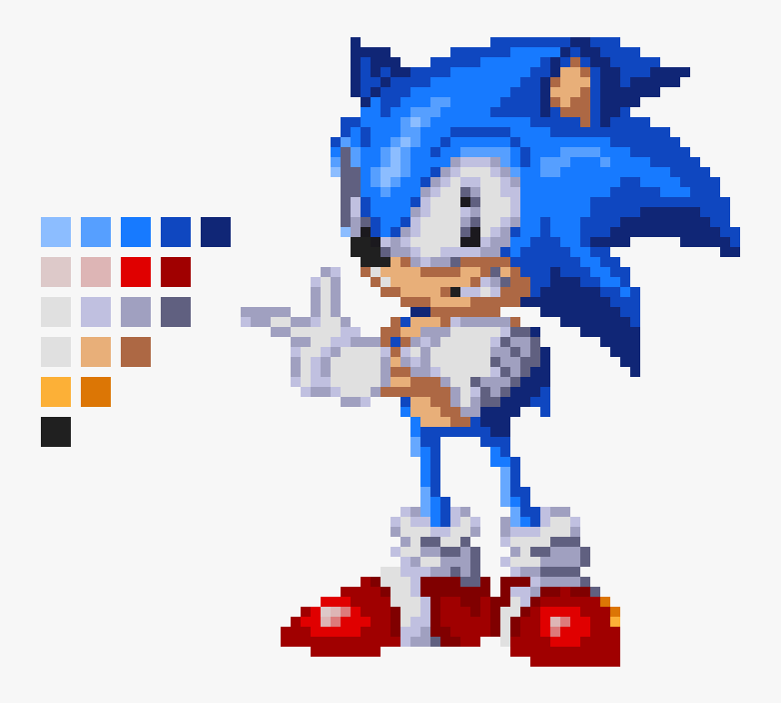 Sonic Mania Sonic Pixel, HD Png Download, Free Download