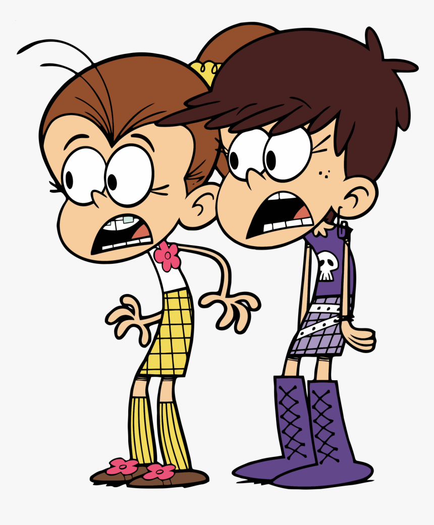 They Look Really Suprised Sonic Mania, Random Cartoons, - Luna Loud Luan Loud, HD Png Download, Free Download