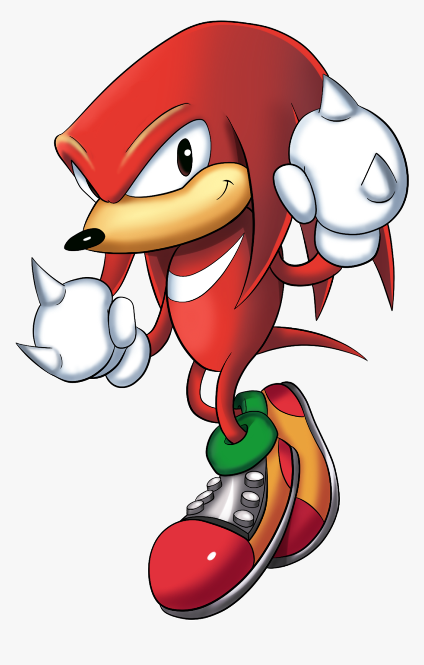 Sonic Mania Knuckles Png , Png Download - Knuckles Sonic Mania Art, Transparent Png, Free Download