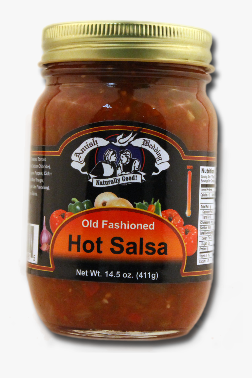 Hot Salsa - Amish Wedding Salsa 14 Oz, HD Png Download, Free Download