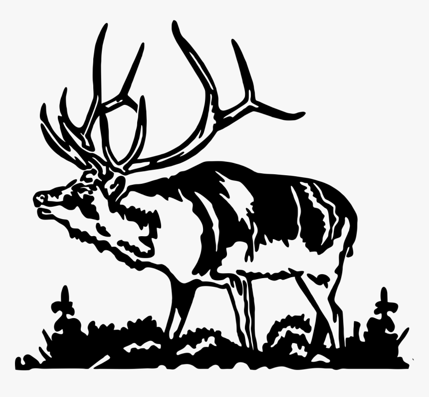 Elk Clip Art - Elk, HD Png Download, Free Download