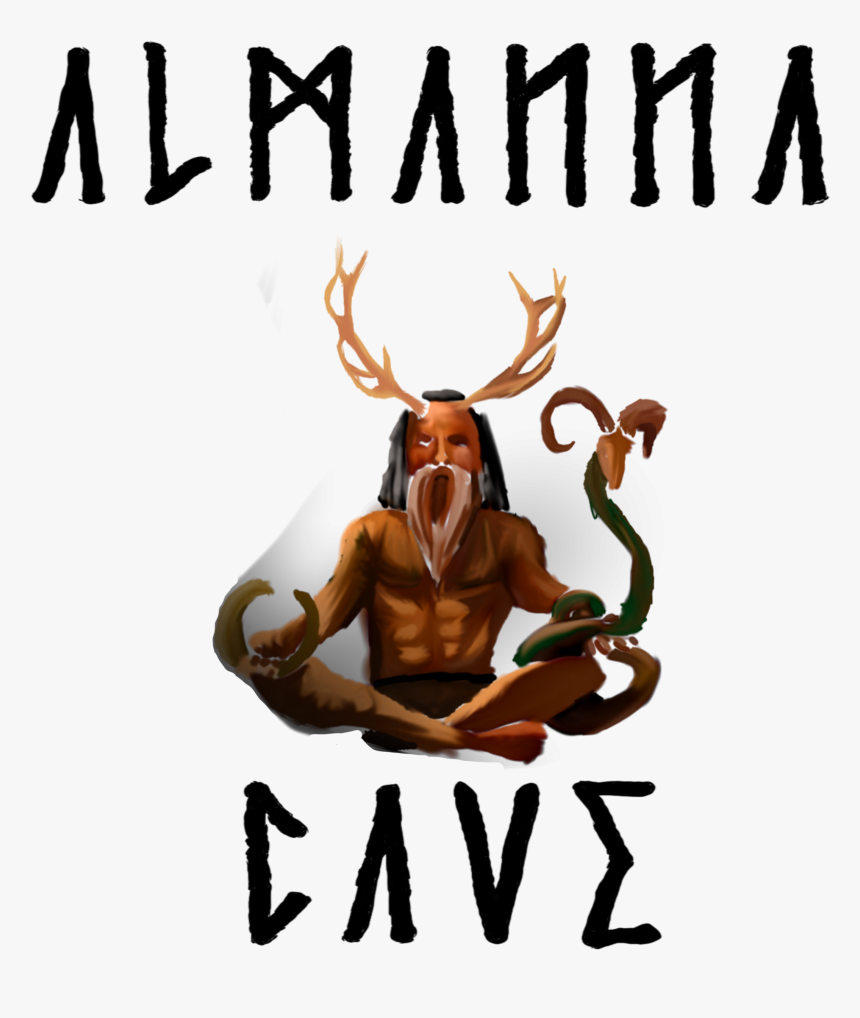 Almannacave - Elk - Illustration, HD Png Download, Free Download