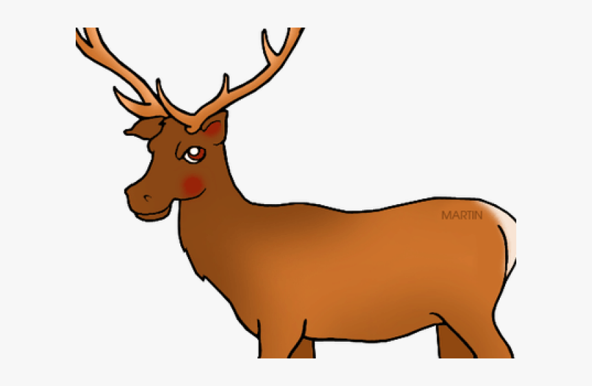 Elk Clipart Mountain Outline - Utah State Animal Elk, HD Png Download, Free Download