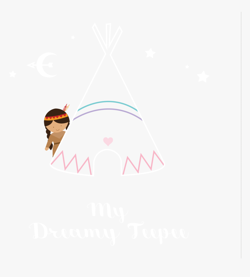 My Dreamy Teepee - Illustration, HD Png Download, Free Download